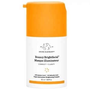 Drunk Elephant Bouncy Brightfacial Mask Brand New In Box Full Size Authentic
